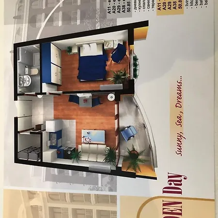 Apartment Vp Golden Day Sunny Beach